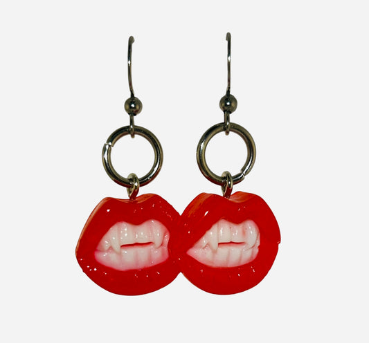 Vampire Earrings